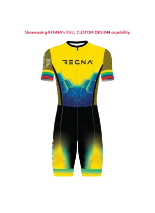 Men's Pro Athlete Trisuit Open Zip - Full Custom Design1