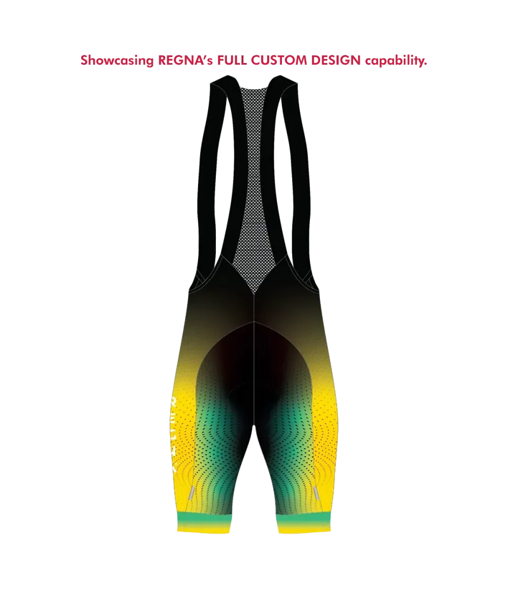 Women's Pro Athlete Cycling Bib - Full Custom Design