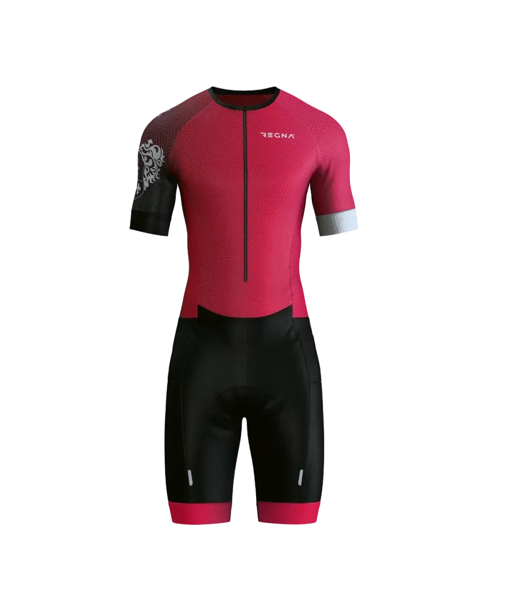 Men's Pro Athlete Trisuit 2/3 Zip - RRE