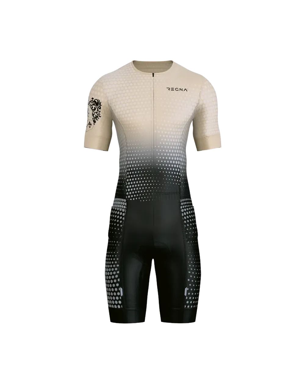 Men's Pro Athlete Trisuit Open Zip - RBE