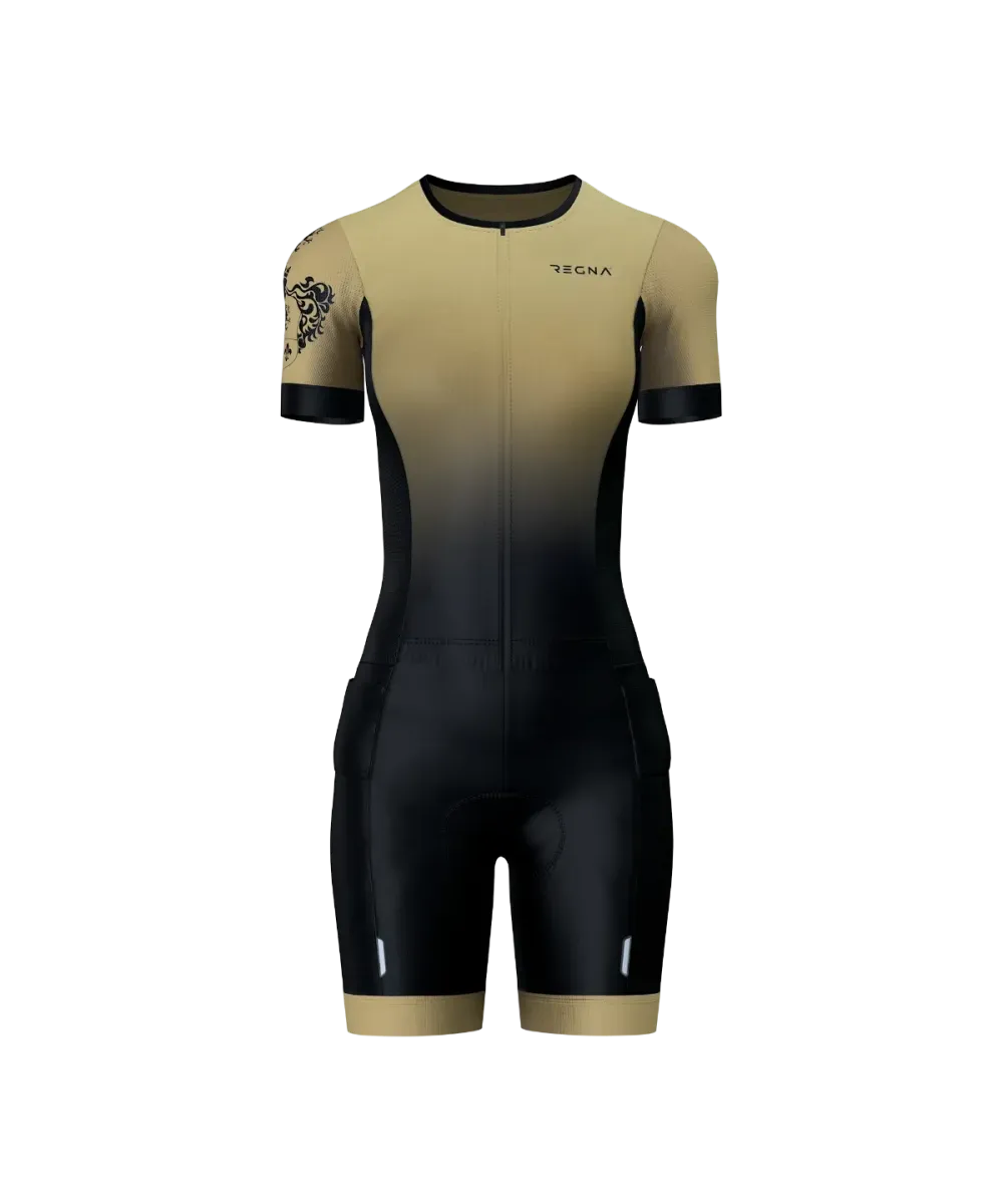 Women's Pro Athlete Trisuit Open Zip - RBE