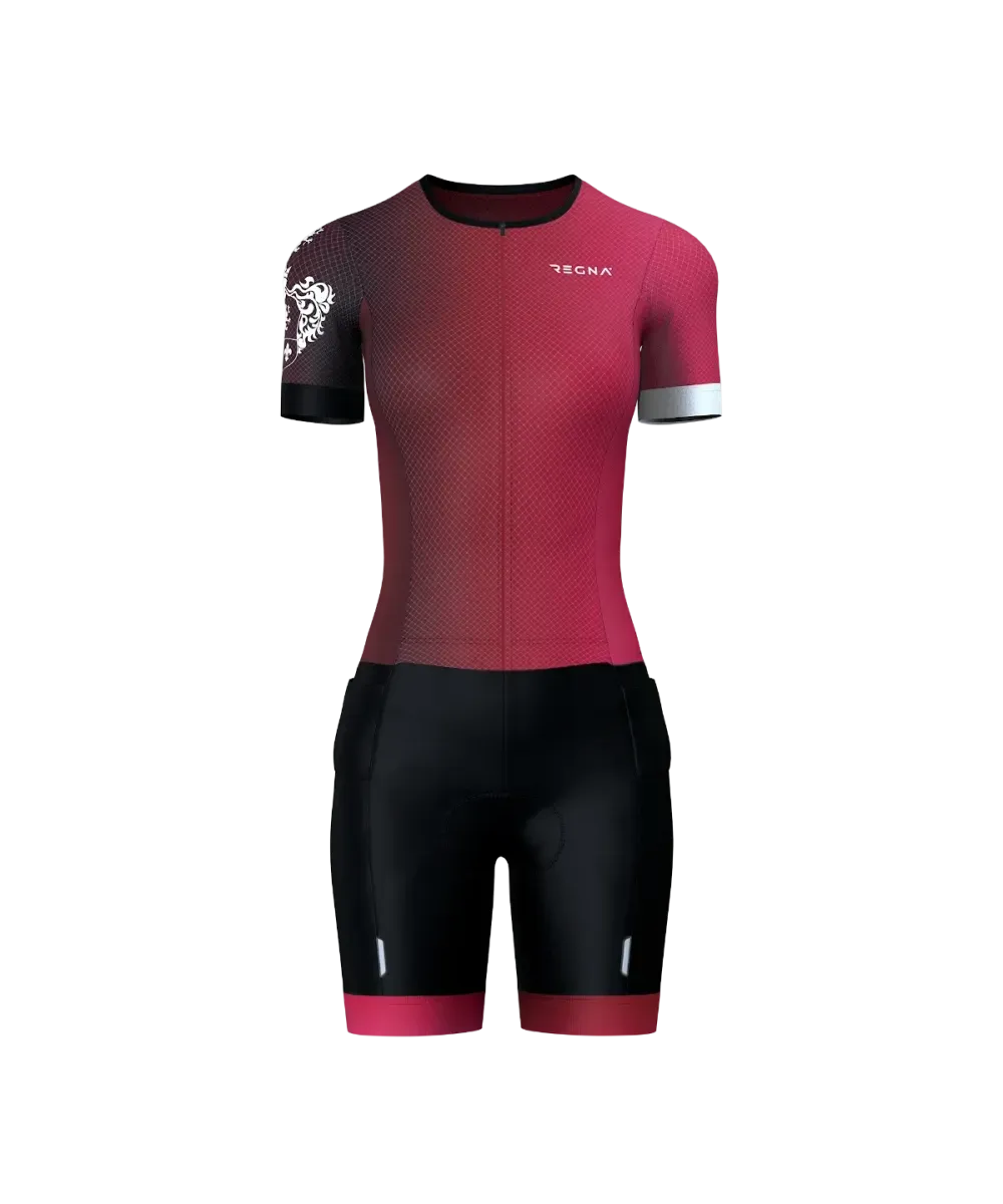 Women's Pro Athlete Trisuit Open Zip - RRE