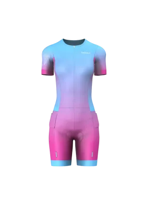 Women's Pro Athlete Trisuit Open Zip - BLP